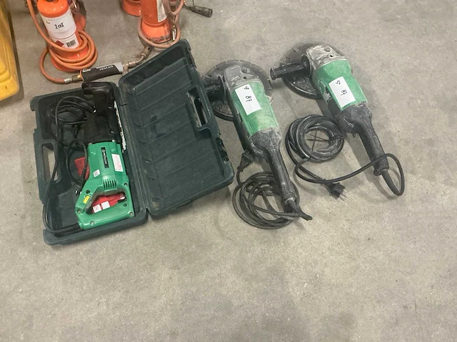 Hitachi elektrisch gereedschap (3x) - afbeelding 1 van  4