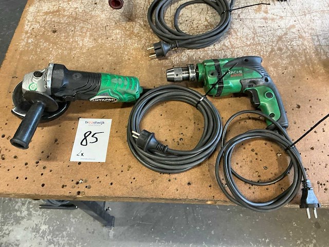 Hitachi elektrische gereedschap (2x) - afbeelding 1 van  6
