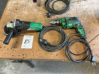 Hitachi elektrische gereedschap (2x) - afbeelding 1 van  6