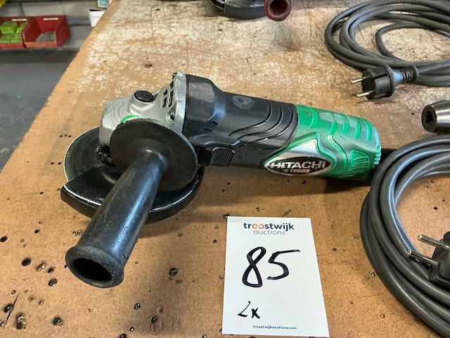 Hitachi elektrische gereedschap (2x) - afbeelding 2 van  6