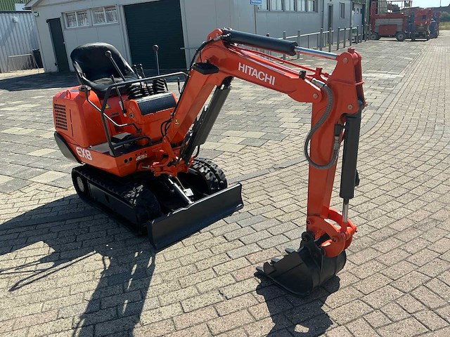 Hitachi ex8 minigraafmachine - afbeelding 6 van  12