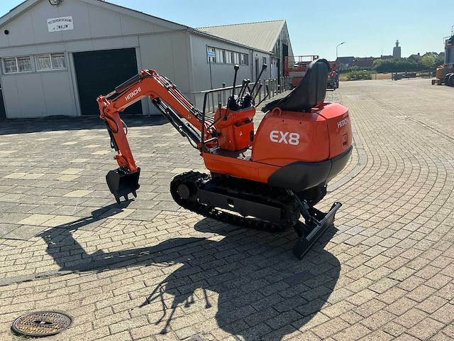 Hitachi ex8 minigraafmachine - afbeelding 11 van  12