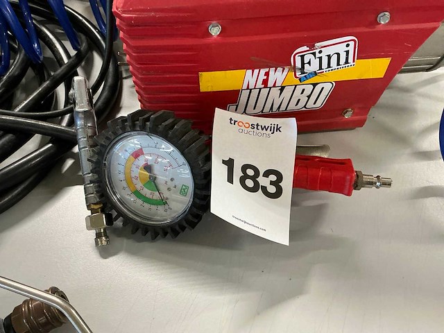 Hitachi / fini luchtcompressor (2x) - afbeelding 3 van  8
