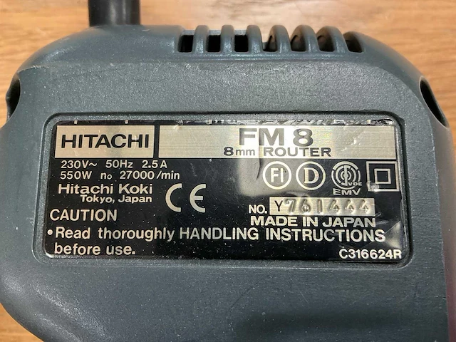 Hitachi fm8 bovenfrees - afbeelding 1 van  6