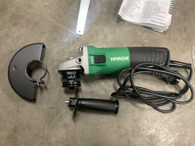 Hitachi g 13sr4 haakse slijpmachine - afbeelding 3 van  3