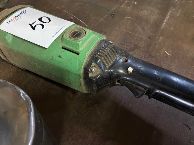 Hitachi g-18se haakse slijper met lamelle schuurborstels - afbeelding 2 van  2