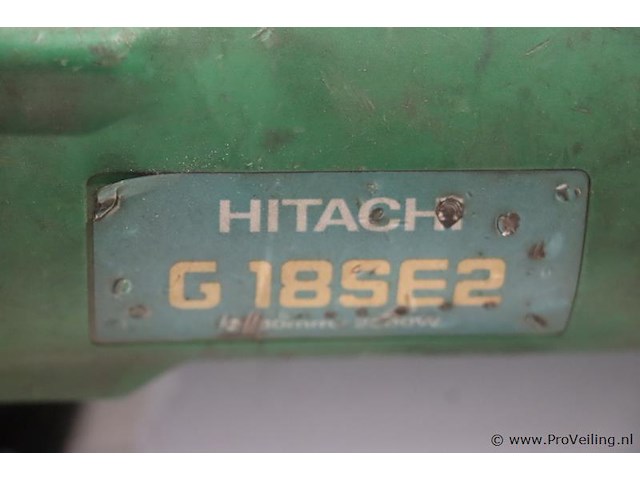 Hitachi g 18se2 haakse slijper - afbeelding 2 van  7
