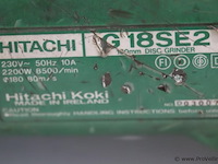 Hitachi g 18se2 haakse slijper - afbeelding 7 van  7