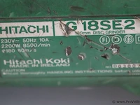 Hitachi g 18se2 haakse slijper - afbeelding 7 van  7
