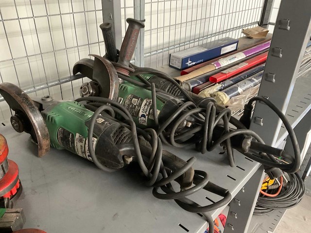 Hitachi g 18sw2 haakse slijpmachine (3x) - afbeelding 1 van  2