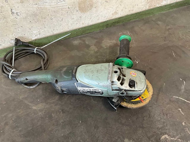 Hitachi g18mru haakse slijpmachine 230mm - afbeelding 5 van  7