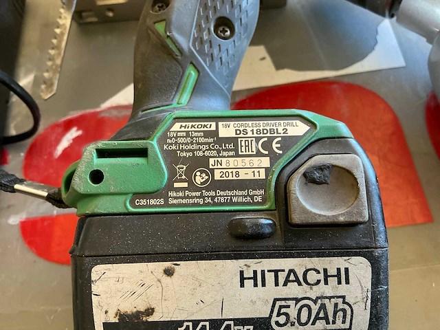 Hitachi gereedschapsset - afbeelding 4 van  5
