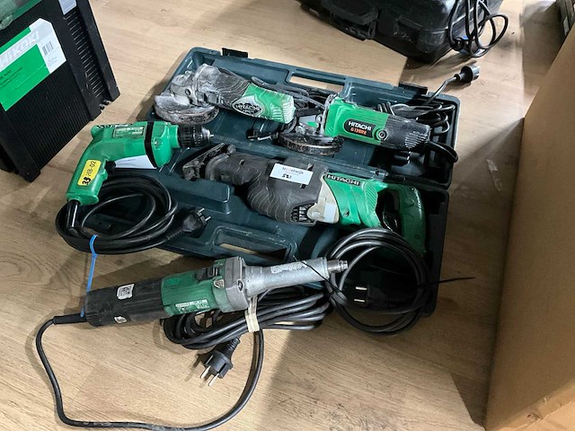 Hitachi gereedschapsset - afbeelding 1 van  8