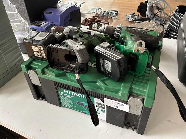 Hitachi gereedschapsset - afbeelding 1 van  4