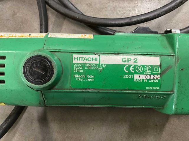 Hitachi gp2 overige gereedschappen - afbeelding 4 van  4