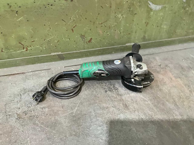 Hitachi haakse slijper 125mm - afbeelding 4 van  6