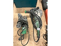 Hitachi haakse slijpmachine (2x) - afbeelding 2 van  4