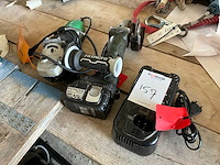 Hitachi haakse slijpmachine (2x) - afbeelding 1 van  2