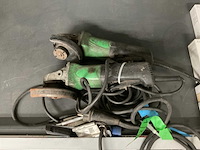 Hitachi haakse slijpmachine (2x) - afbeelding 1 van  1
