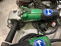 Hitachi haakse slijpmachine (3x) - afbeelding 3 van  4