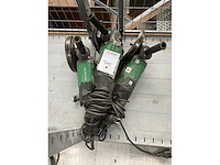 Hitachi haakse slijpmachine (3x) - afbeelding 2 van  3