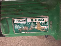 Hitachi haakse slijpmachine (4x) - afbeelding 8 van  8