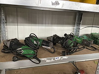 Hitachi haakse slijpmachine (4x) - afbeelding 1 van  9