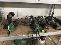 Hitachi haakse slijpmachine (4x) - afbeelding 1 van  8