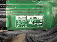 Hitachi haakse slijpmachine (4x) - afbeelding 5 van  9