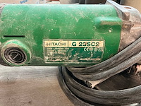 Hitachi haakse slijpmachine met diamentenzaagblad - afbeelding 2 van  2