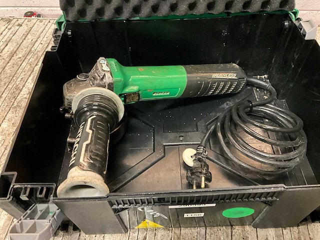 Hitachi haakse slijpmachine - afbeelding 2 van  3
