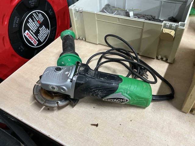 Hitachi haakse slijpmachine - afbeelding 2 van  5