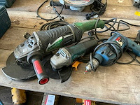 Hitachi haakse slijpmachine - afbeelding 4 van  4