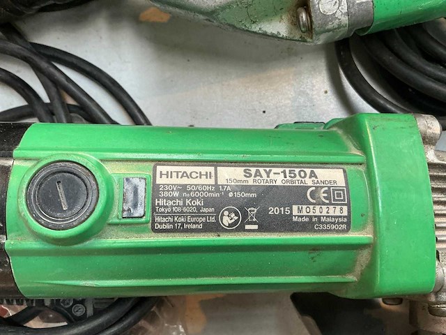 Hitachi / hamach electrisch gereedschap (3x) - afbeelding 3 van  7