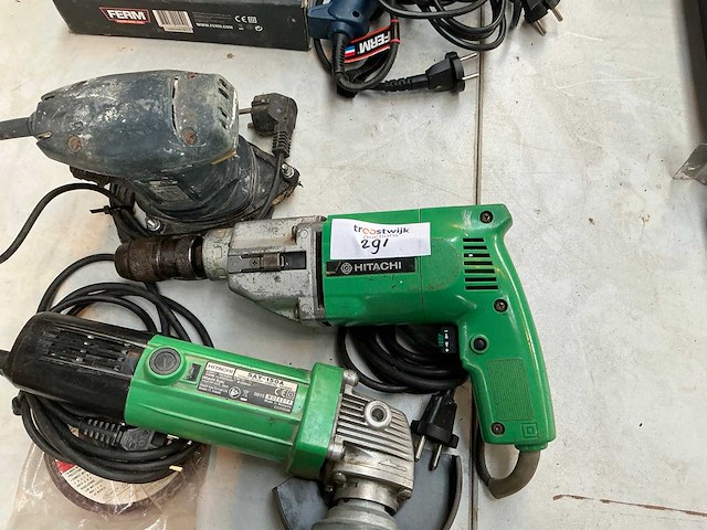 Hitachi / hamach electrisch gereedschap (3x) - afbeelding 4 van  7