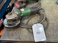 Hitachi / hikoki elektrische haakse- slijpmachine (4x) - afbeelding 2 van  5