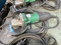 Hitachi / hikoki elektrische haakse- slijpmachine (4x) - afbeelding 4 van  5