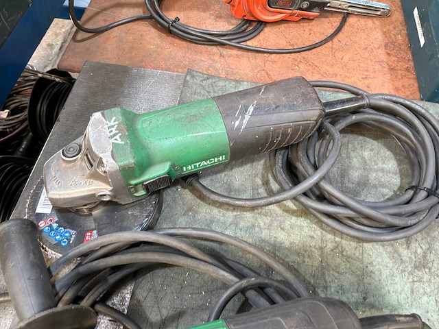 Hitachi / hikoki elektrische haakse- slijpmachine (4x) - afbeelding 5 van  5
