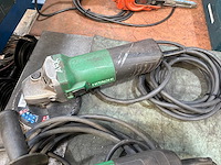 Hitachi / hikoki elektrische haakse- slijpmachine (4x) - afbeelding 5 van  5