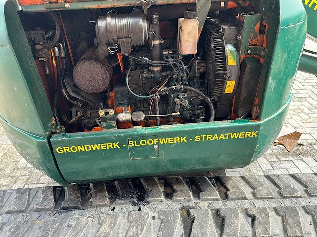 Hitachi hx99b-2 telescoophoogwerker rups - afbeelding 10 van  12
