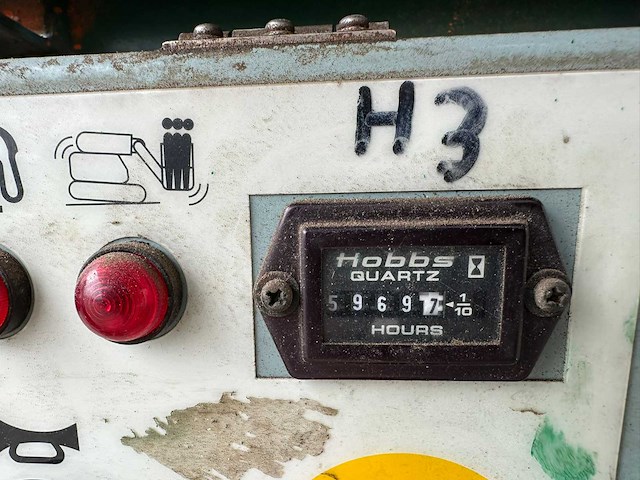 Hitachi hx99b-2 telescoophoogwerker rups - afbeelding 3 van  7