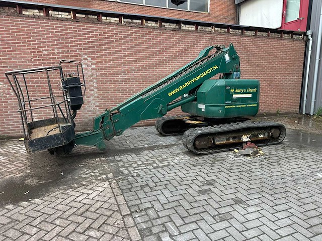 Hitachi hx99b-2 telescoophoogwerker rups - afbeelding 1 van  7
