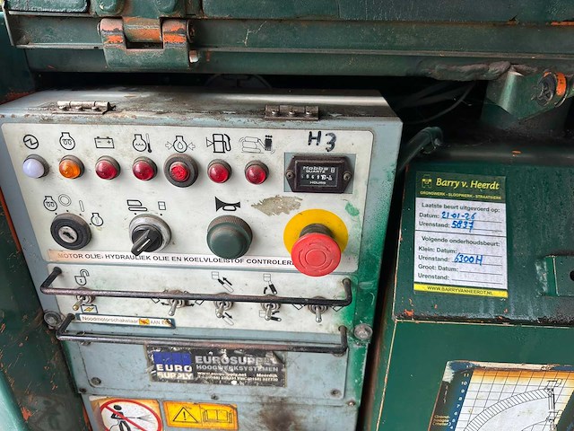 Hitachi hx99b-2 telescoophoogwerker rups - afbeelding 5 van  7