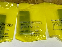 Hitachi koki 314-740 set reservemessen tbv schaafmachine (5x) - afbeelding 4 van  4