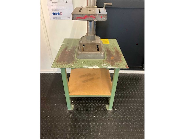 Hitachi koki b13s kolomboormachine op onderstel - afbeelding 4 van  8