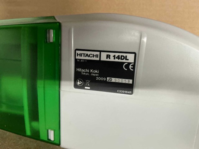 Hitachi-koki r14dl kruimeldief body - afbeelding 2 van  2
