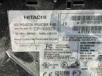 Hitachi lcd projector (2x) - afbeelding 3 van  6