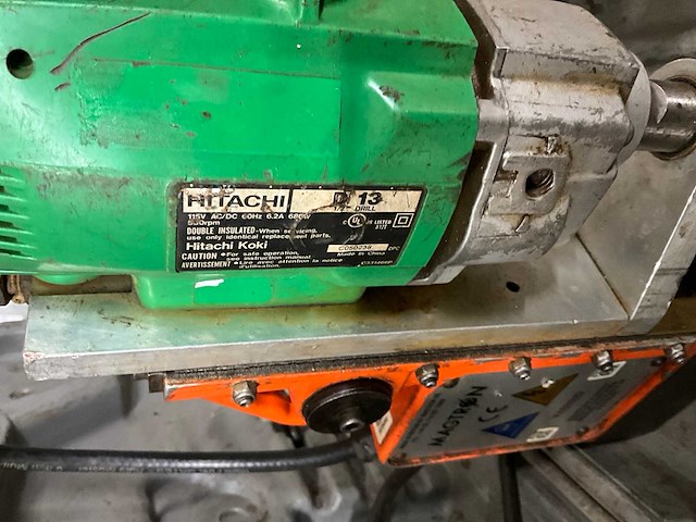 Hitachi / magtron magnetische boormachine - afbeelding 4 van  6