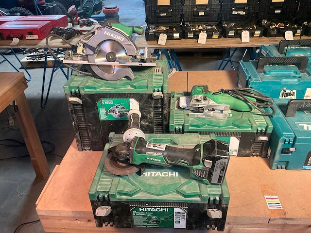 Hitachi overige gereedschappen (3x) - afbeelding 1 van  6
