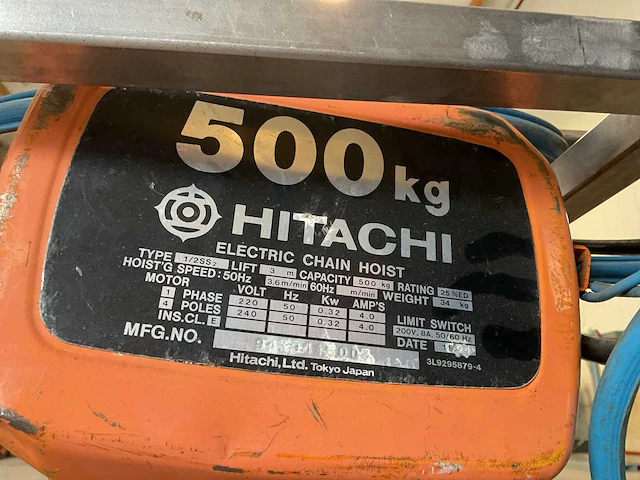 Hitachi overige hijs- en heftechniek - afbeelding 1 van  1